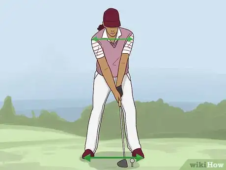 Image titled Get a Better Golf Swing Step 4