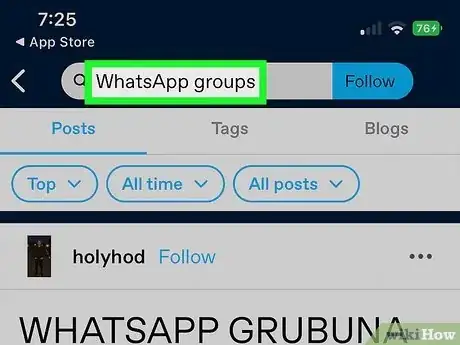 Image titled Join a WhatsApp Group Without an Invitation Step 6