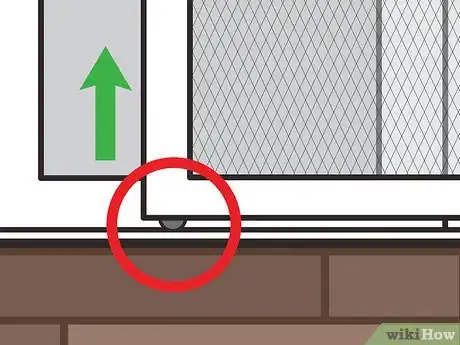 Image titled Remove a Sliding Screen Door Step 04