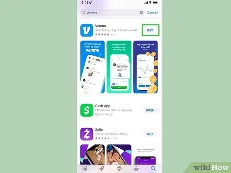 Image titled Create a Venmo Account on iPhone or iPad Step 1