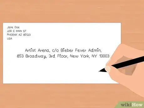 Image titled Contact Justin Bieber Step 4