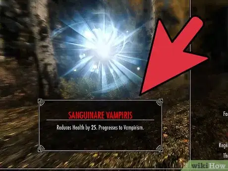 Image titled Become a Vampire in Skyrim Step 2