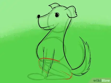 Image titled Draw a Cartoon Dog Step 12
