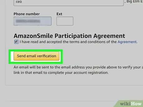 Image titled Sign Up for AmazonSmile Step 10