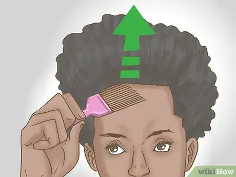 Image titled Comb an Afro Step 12