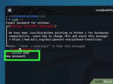 Image titled Open the Root Terminal in Kali Linux Step 8