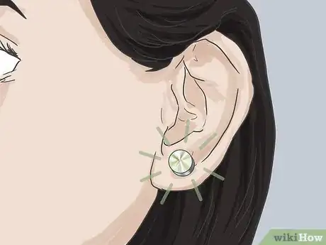 Image titled Pierce Your Ear with a Safety Pin Step 11