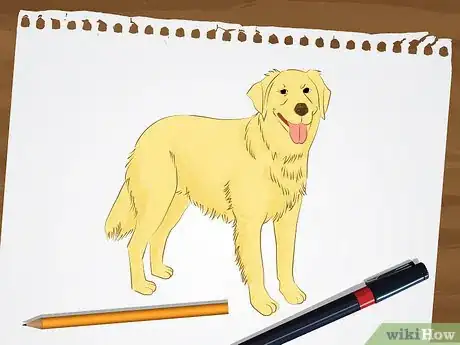 Image titled Draw a Golden Retriever Step 7
