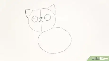 Image titled Draw a Cat Step 2