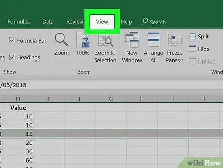 Image titled Freeze Cells in Excel Step 6