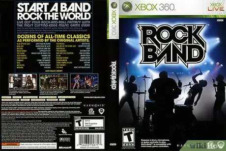 Image titled Transfer Rock Band 1 Songs Into Rock Band 2 on Xbox 360 Step 1