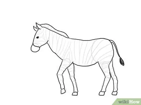 Image titled Draw a Zebra Step 22