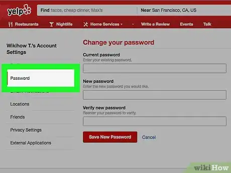 Image titled Change Your Personal Account Settings on Yelp Step 5