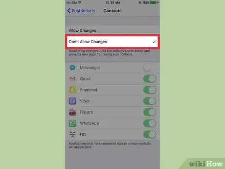 Image titled Set Contact Restrictions on an iPhone Step 12