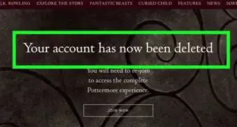 Delete Your Pottermore Account
