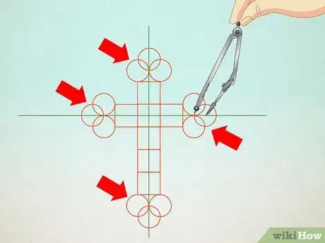 Image titled Draw a Cross Step 10
