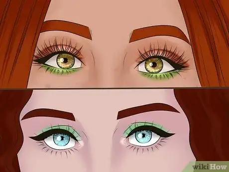 Image titled What Colors Go with Green Eyeshadow Step 3