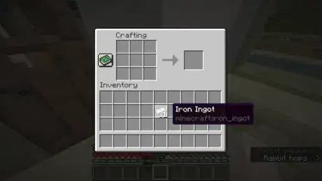 Image titled Craft an Anvil In Minecraft Step 1.png