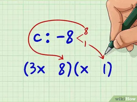 Image titled Factor Second Degree Polynomials (Quadratic Equations) Step 7