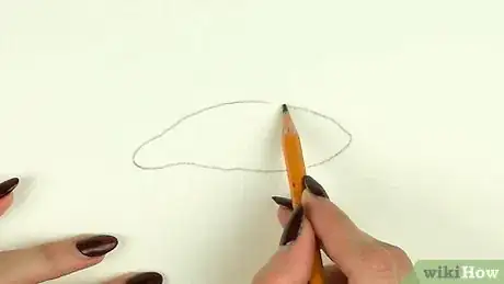 Image titled Draw a Realistic Female Eye Step 1