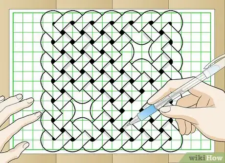 Image titled Draw a Celtic Knot on Squared Paper Step 36