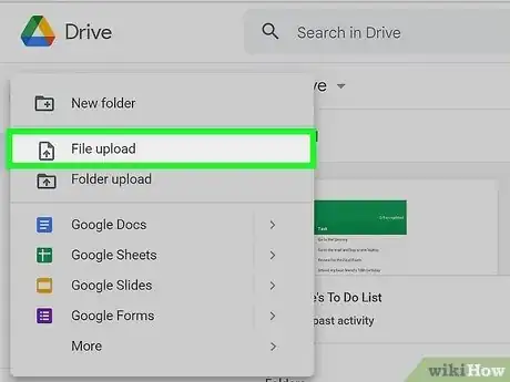 Image titled Share Large Files on Google Drive Step 2