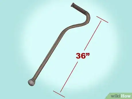 Image titled Determine the Correct Height of Walking Canes Step 2