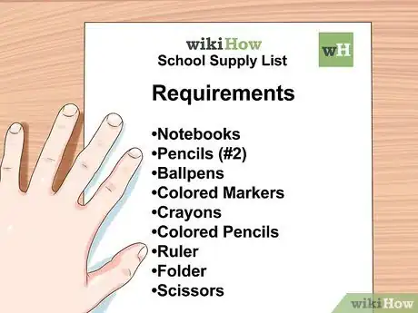 Image titled Buy School Supplies Step 1