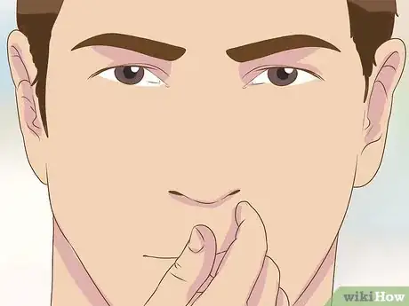 Image titled Pick Your Nose Inconspicuously Step 1