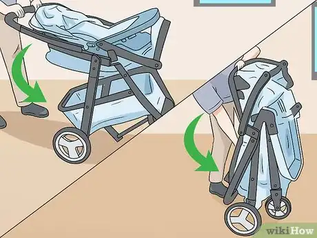 Image titled Fold a Graco Stroller Step 4