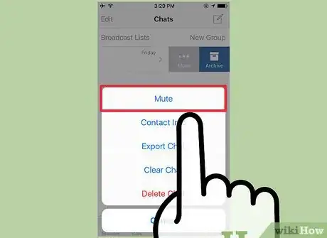 Image titled Mute a Chat on WhatsApp Step 5