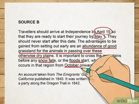 Image titled Answer a Source Question in History Step 4