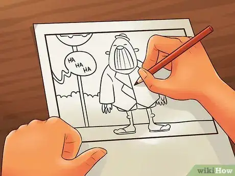 Image titled Write a Simple Comic Strip Step 2
