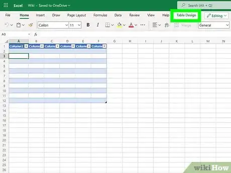 Image titled Add a Row to a Table in Excel Step 9