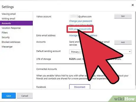 Image titled Update Your Yahoo Contact Information Step 5