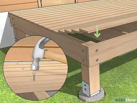 Image titled Build an Elevated Deck Step 18