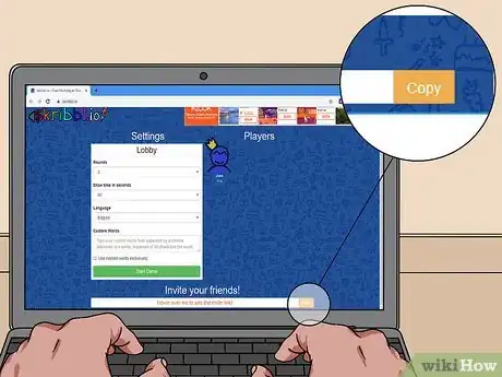 Image titled Create a Private Room in Skribbl.io Step 13