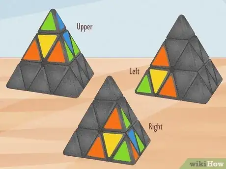 Image titled Solve a Pyraminx Step 2