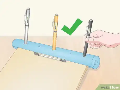 Image titled Add a Pen Holder to a Clipboard Step 16