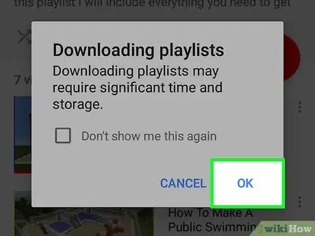 Image titled Download a YouTube Playlist on Android Step 7