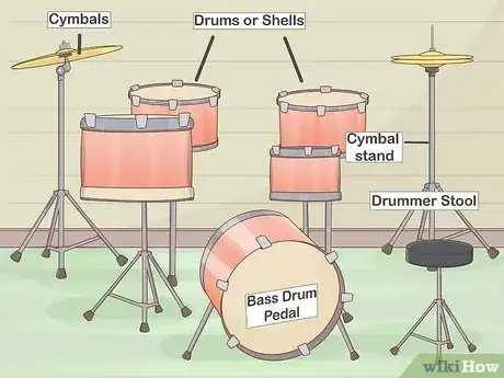 Image titled Teach a Child to Play the Drums Step 2