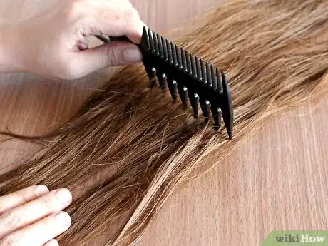 Image titled Care for Human Hair Extensions Step 12