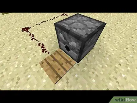 Image titled Make a Redstone Dispenser Loop in Minecraft Step 1