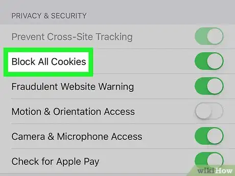 Image titled Allow Cookies on an iPhone Step 3