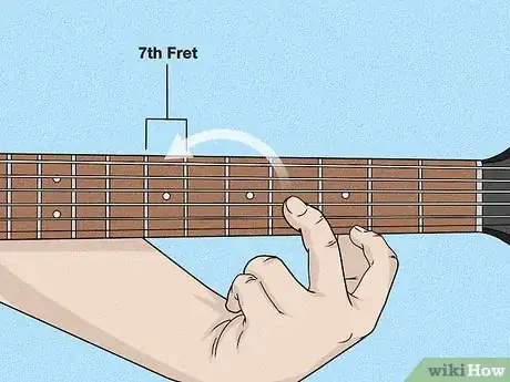 Image titled Find an Octave on a Guitar Step 7