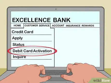 Image titled Activate a Visa Debit Card Step 6