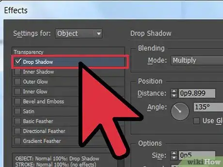 Image titled Add a Drop Shadow in InDesign Step 7
