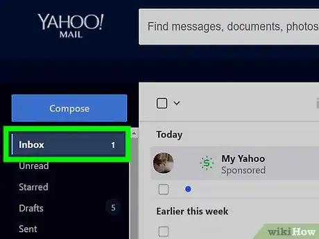 Image titled Forward Yahoo Mail Step 3