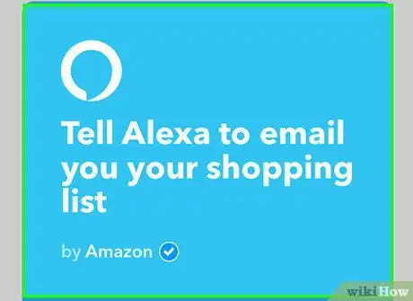 Image titled Use IFTTT with Alexa Step 6