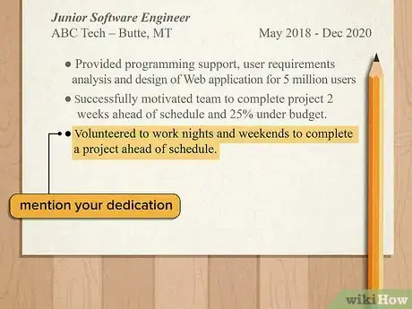 Image titled Describe Work Ethic in a Resume Step 7